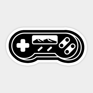 Controller Game Mountain Sticker